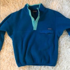 Blue Patagonia pullover